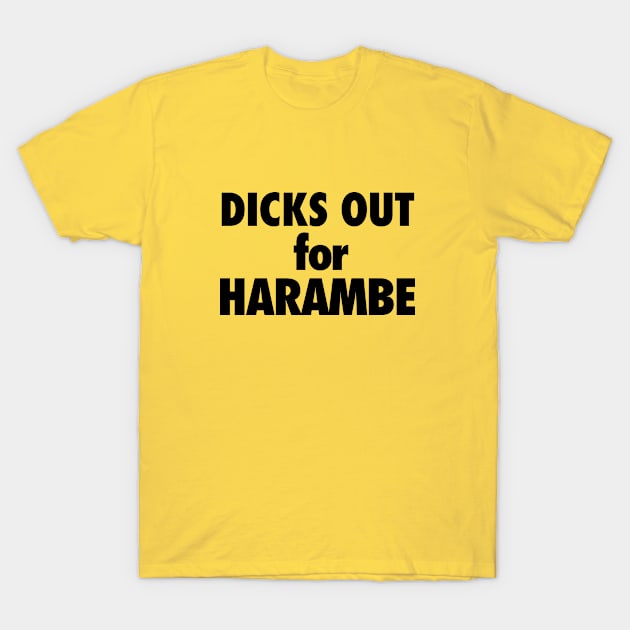 harambeeee T-Shirt by ZeldenRing 